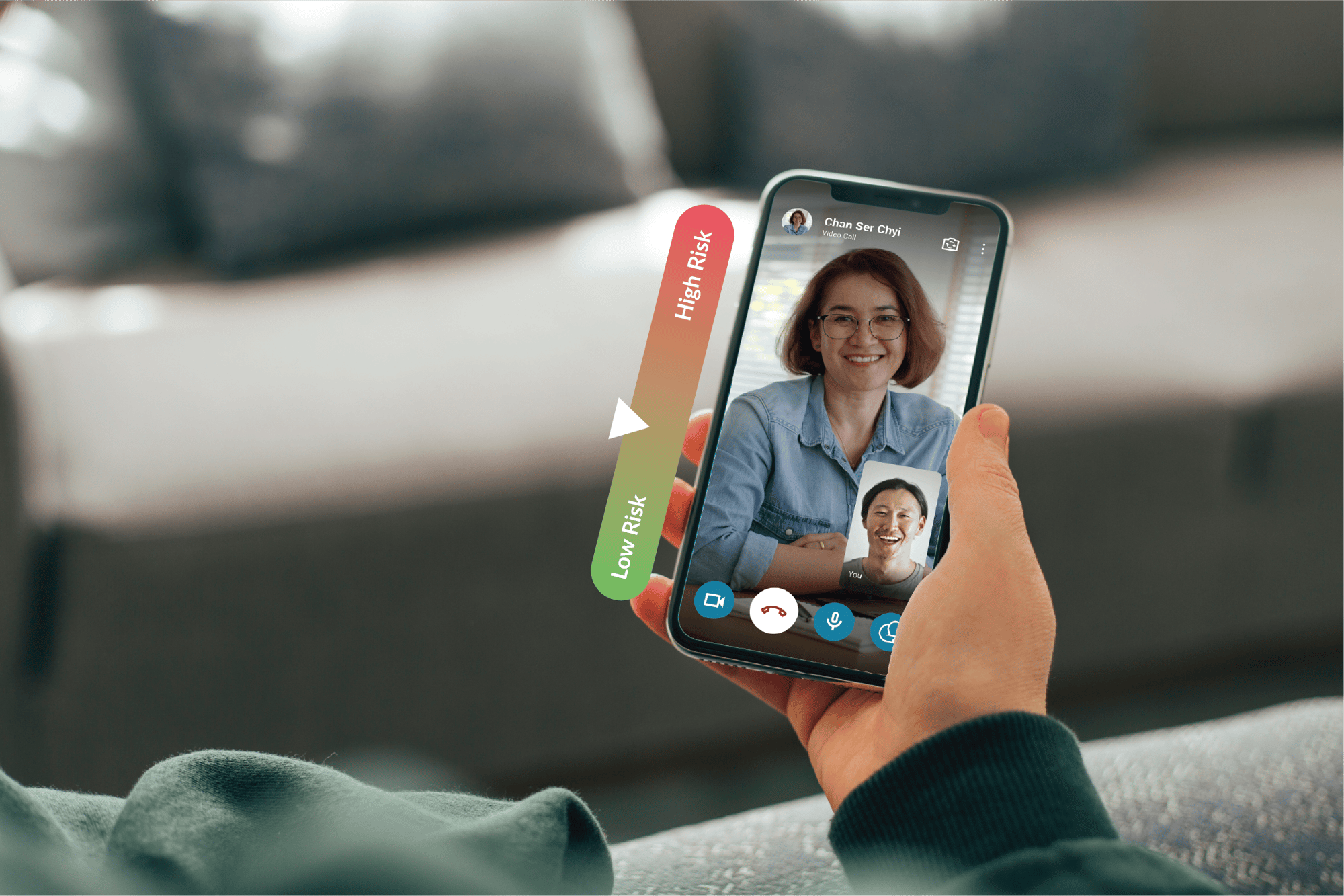 One-on-one remote therapy session via the Naluri app