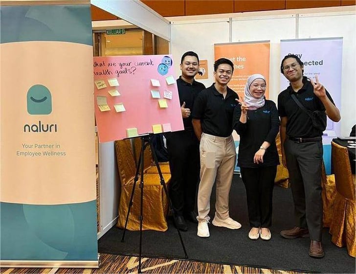 Naluri team at Bank Rakyat's Health Day 2024